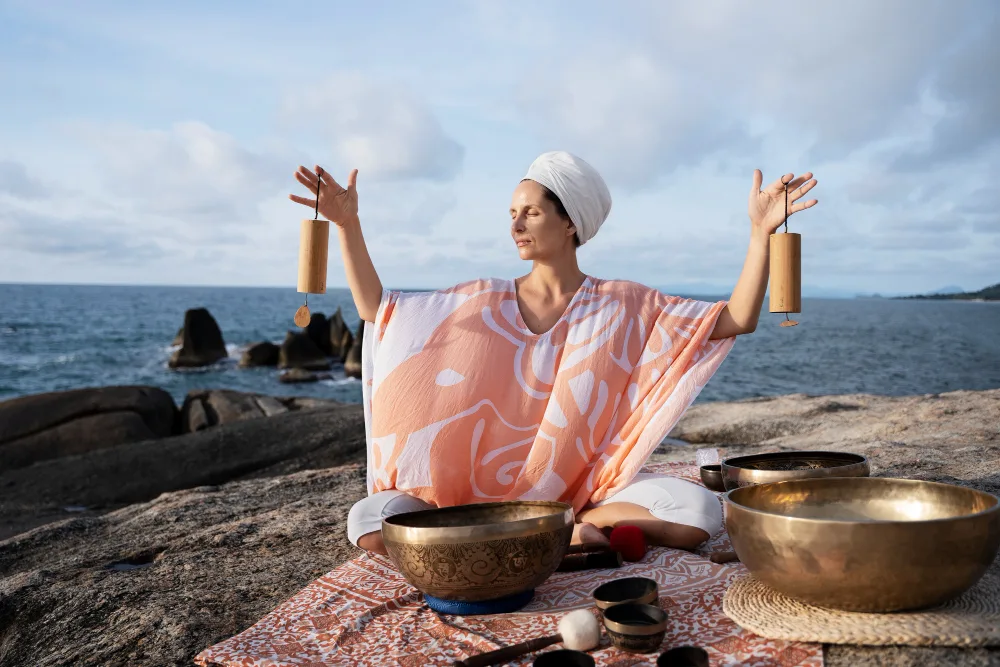 Sound healing benefits — deep relaxation and energetic restoration